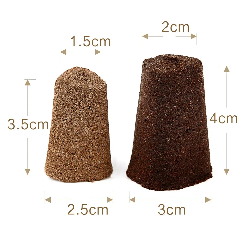 Mini Coco Coir Peat Block Planting Seed Starting Nursery Substrate Grow Sponge For Peat Fibre Seedling Pots With Hole In Bottom