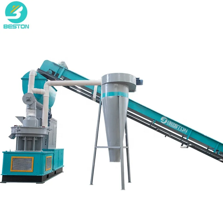 Small biomass pellet making machine wood pellet making plant