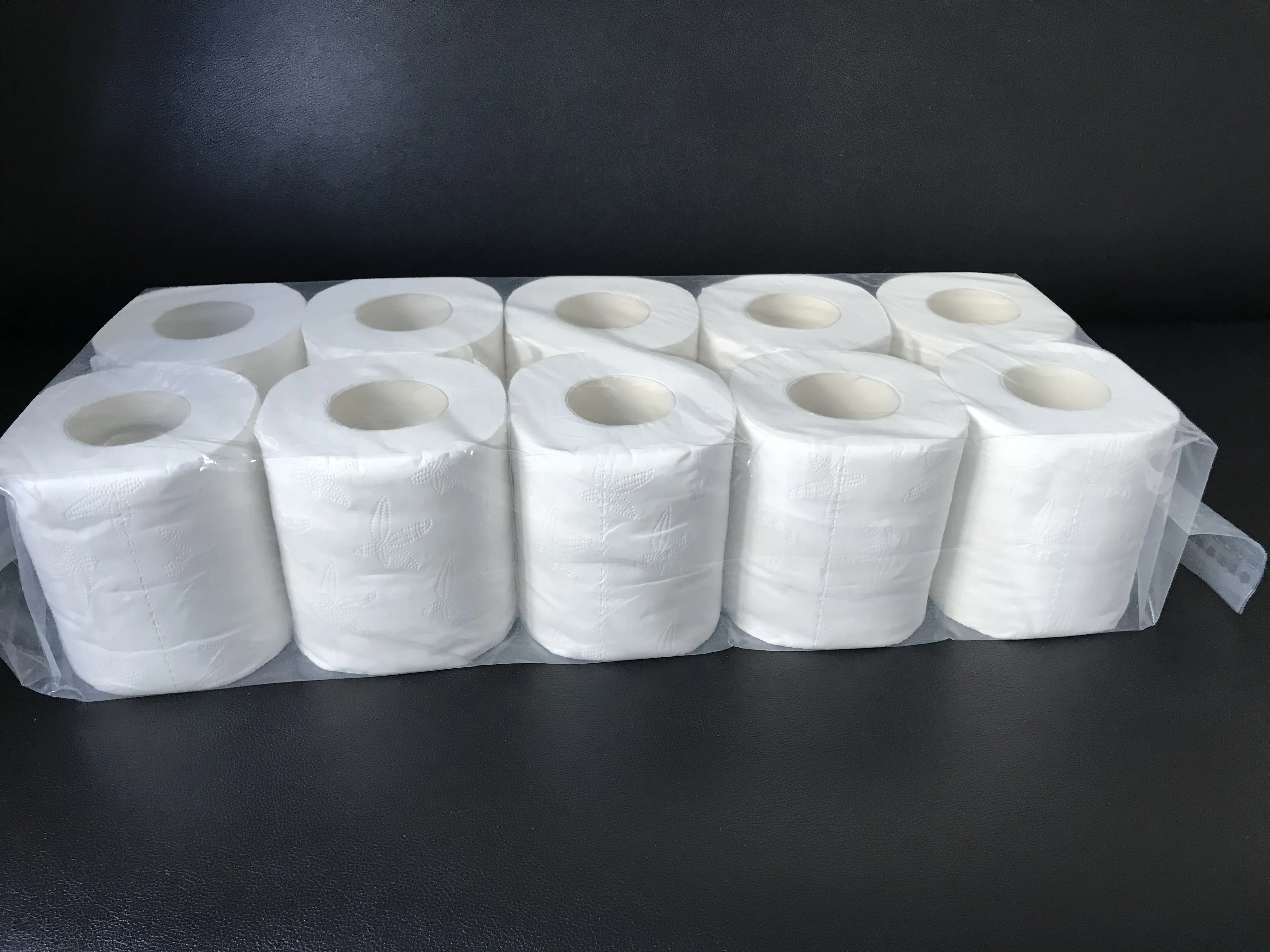 China  low price 100% virgin wood pulp 3ply toilet paper rolls tissue soft fsc
