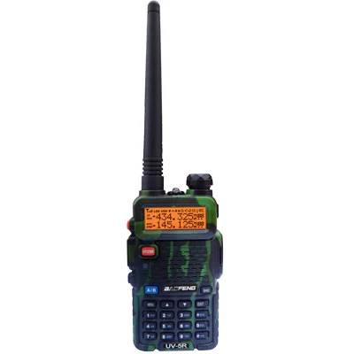 Baofeng UV-5R transceiver radio 5 watts Handheld Walkie Talkie Dual Band Two Way Radio VHF hunting radio UV5R
