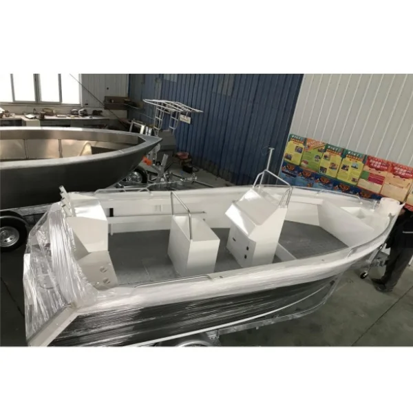 Hot Sale Manufacturer customized aluminum alloy hull with center console seat fishing boat/yacht