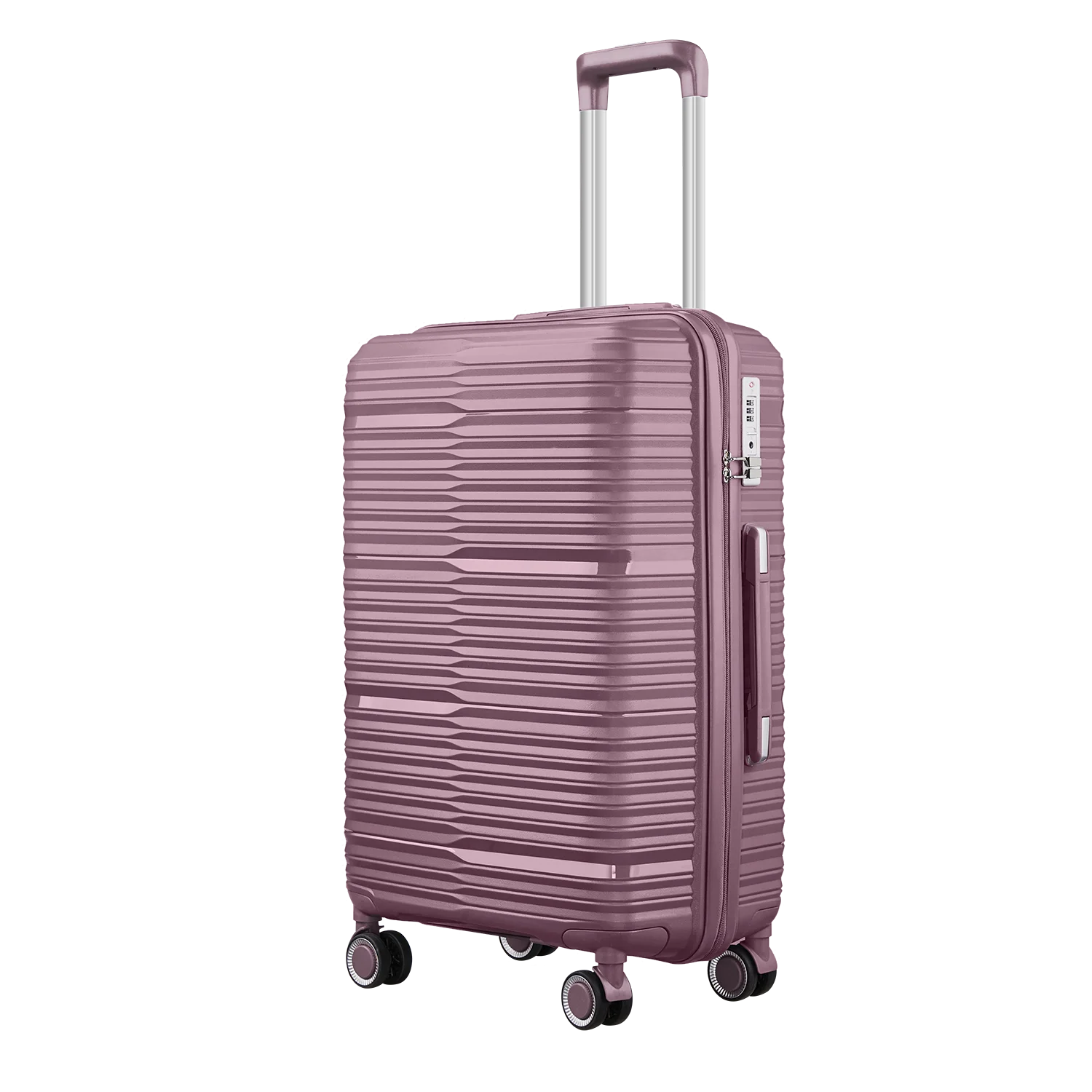 PP Trolley Luggage 20 24 28 Inch Wholesale PP Suitcase Sets Travel Bag Customized Traveling PP Luggage   Set Hard Shell