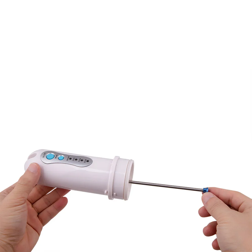 Cordless Aquapik Oral irrigator Water Flosser with Collapsible Design for Travel 4 Modes Include Sinus Rinse