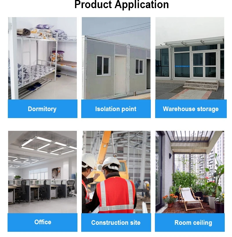 High Quality 20ft Low Cost Prefab Tiny Home Modular Container House for Living