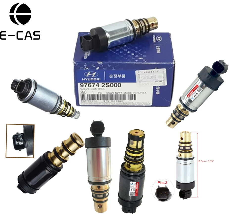 E-CAS auto ac compressor control valve for air conditioning part 97674-3M001 97674-3T100 for Hyundai Accent Tucson