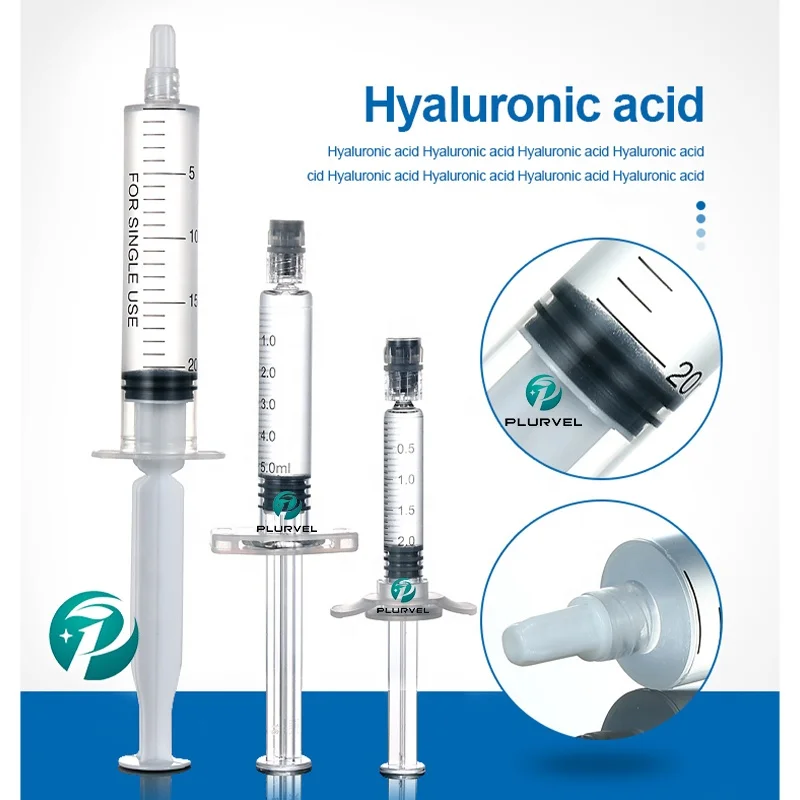 Plurvel ha dermal filler injection for body enlargement