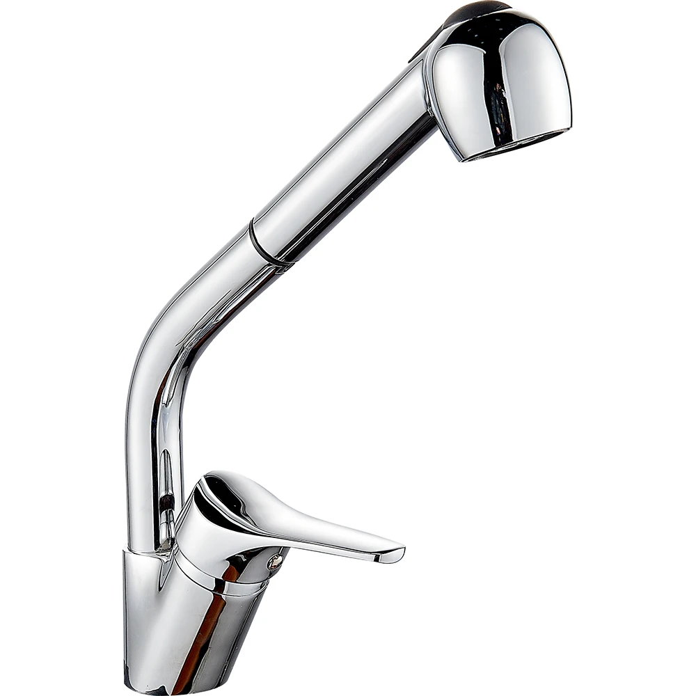 (OB8245-43)Boou бортике одной ручкой гибким изливом все направление вращения Кухня Раковина Смеситель кран