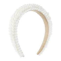newest women hair accessories wedding headbands bridal headdress rhinestone pearl bride headband