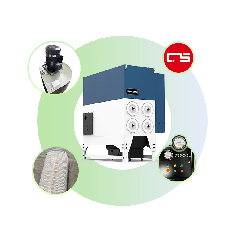 Sheet Metal Processing Workshop CNC Grinding Machine Debris Multifunction Collection Industrial Dust Collector Manufacturer