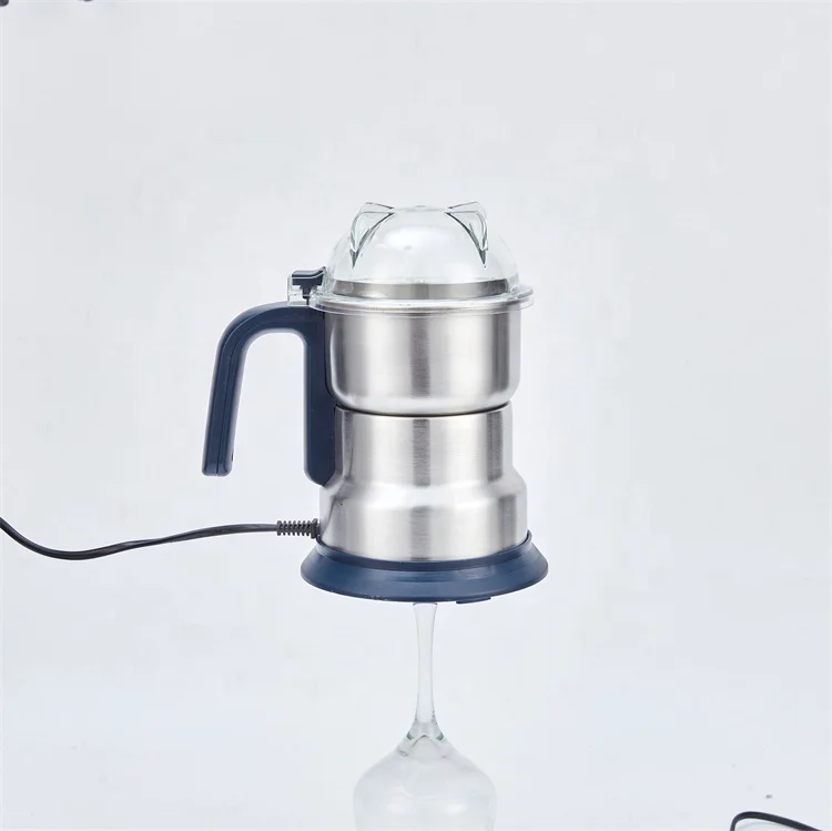 Портативный ручной блендер из нержавеющей стали, Электрический мини-измельчитель для чеснока, овощей, мяса, пищи с 3 лезвиями