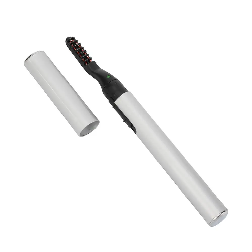 Пользовательский логотип инструменты для макияжа глаз розовые завивки ресниц с электрическим подогревом