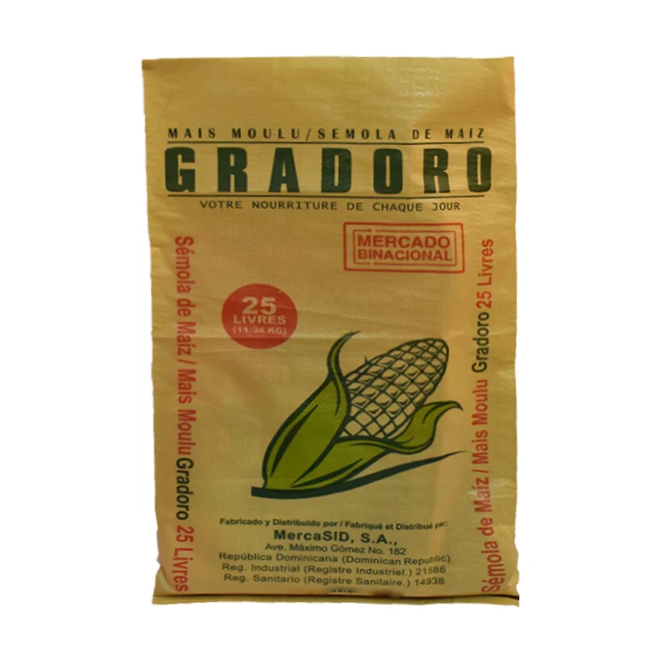New material white beige color Flour,Corn,Fertilizer Packaging Bag,PP Bag Woven Sacks Bag export to Dominica,Somalia