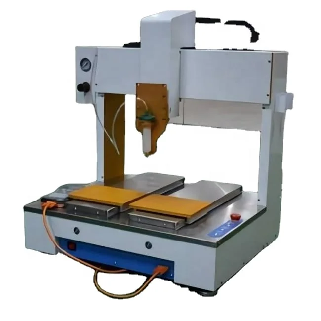 AB glue Desktop Automatic Silicone Doming Liquid Glue Epoxy Dispensing Machine glue dispensing robot desktop robot