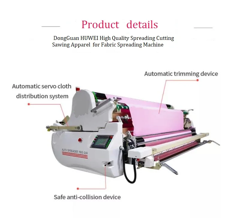Automatic Spreading Machine With Cutting Tables For Cloth Cutting Spreading Machine