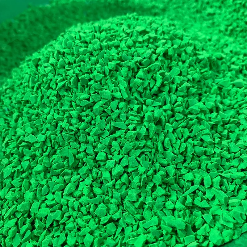 High gel content EPDM rubber for playground Protective epdm rubber granule for sports field Color Fadeless epdm granules