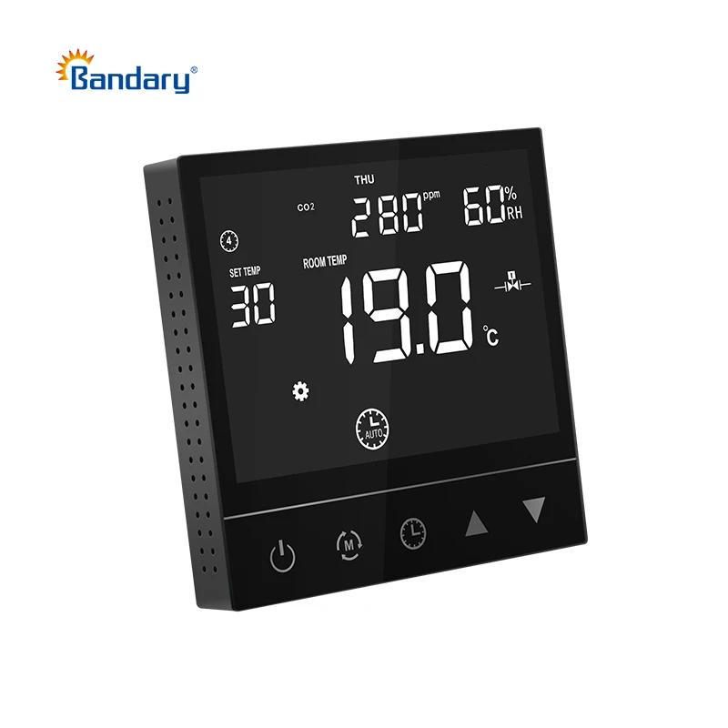 Tuya WiFi Smart Touch Screen Thermostat Electric Floor Heating Water Floor Heating Gas Boiler Thermostat Temperature Controller