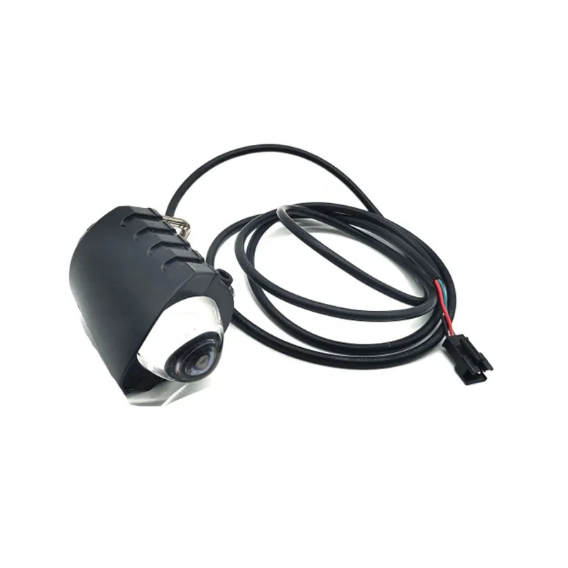 Ebike Bicycle Waterproof Rechargeable Front Light With Horn Headlight For Electric Bike Accessories Flashlight Alarm Horn