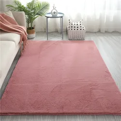 The Fluffy Fuzzy indoor home decorative design	soft comfortable Faux Fur Carpet Living Room