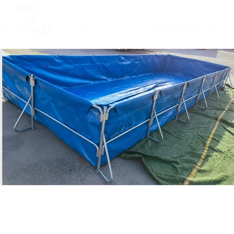 High quality 1000 L to 500000 Liters  foldable  fish farming tanks for outdoor and indoor