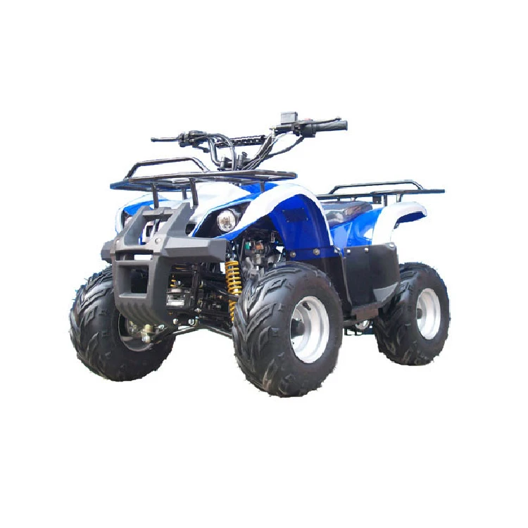 High performance large capacity 110CC 4 stroke single cylinder air cooled 3+1 engine 4x4 atvs 4 wheeler quad for adults