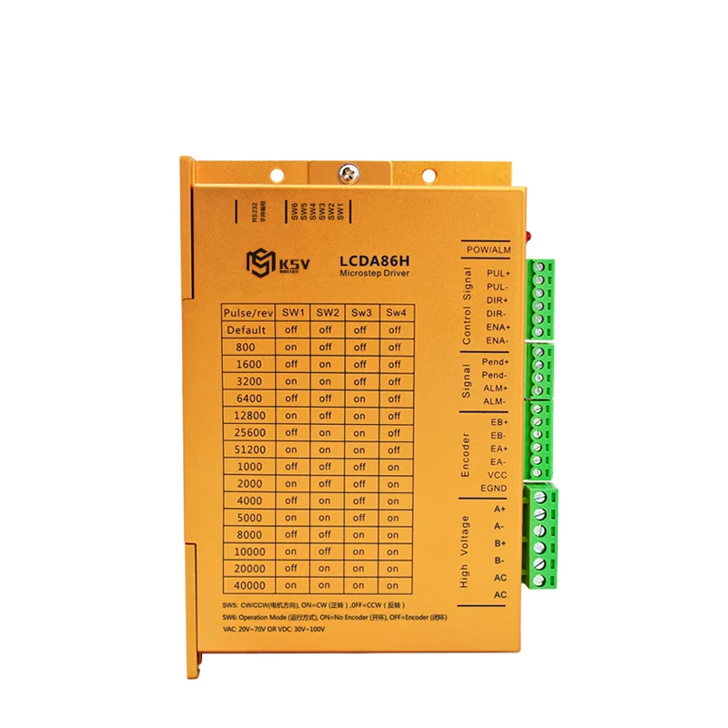 
DC motor Nema 34 Closed Loop Stepper Motor HB860H Closed Loop Driver CNC Controller Kit for CNC Machine 