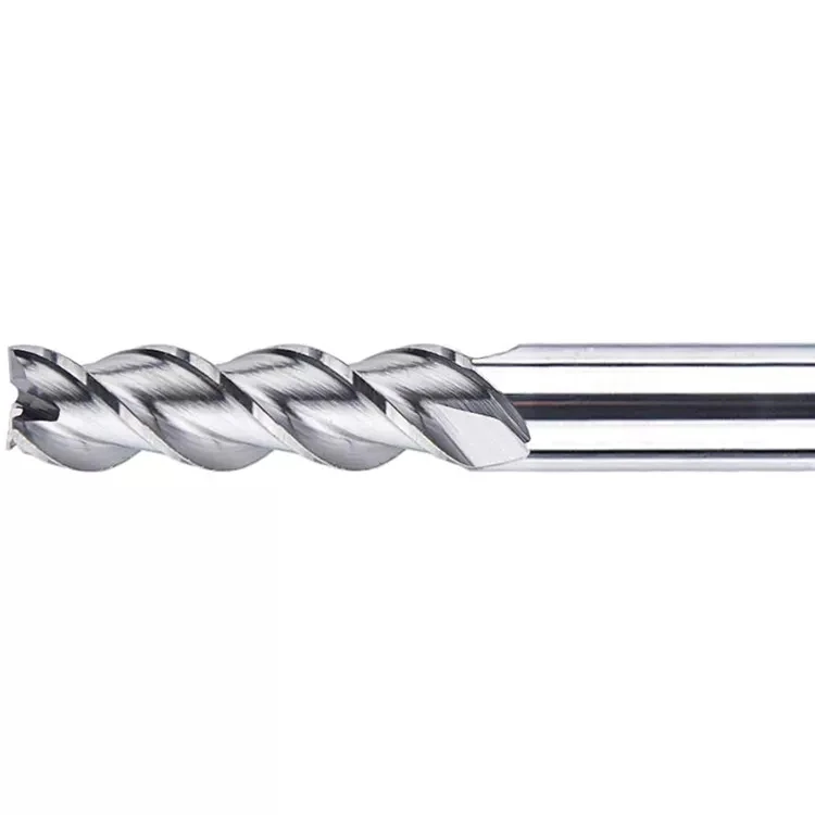 1.5 inches Long 1/8 End Mills for Aluminum 3 Flutes CNC Spiral Router Bits for Aluminum Cut