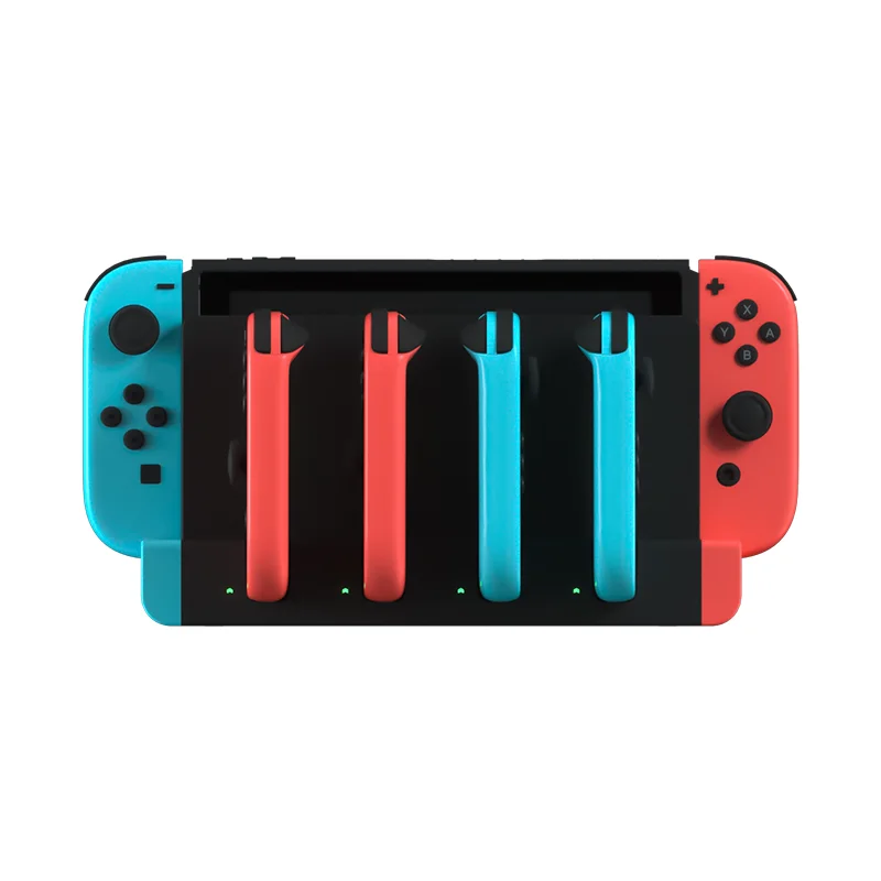 4 in 1 charging dock station for Nintendo Switch Pro console controller joycon gamepad original charger for Nintendo Switch Lite