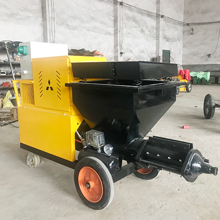 High Quality Mortar Diesel Plastering Wall Cement Mortar Spraying Machine Price For Sale
