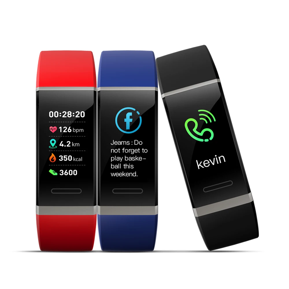 FITUP private label Цвет Большой экран дисплей smart фитнес трекер Спорт здоровья умный Браслет