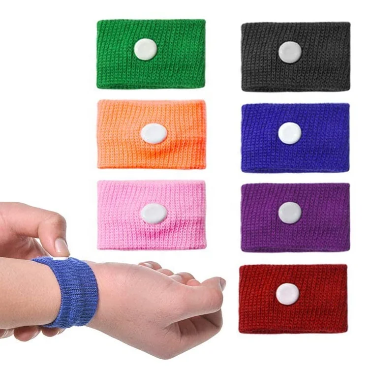 OEM/ODM 1.18*2 Inch Wholesale High Quality Sea Car Acupressure Nausea Relief Band Anti Nausea Bracelet Motion Sickness Band
