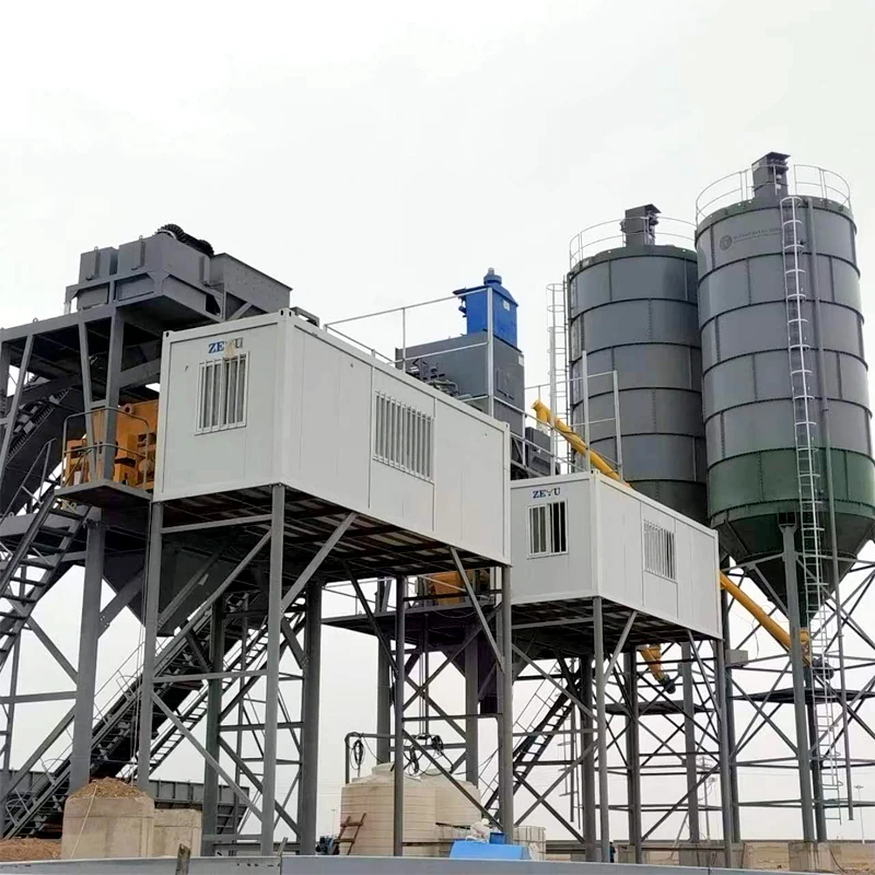 Thickened Vertical Large Concrete Mixing Station Cement Silo 200t