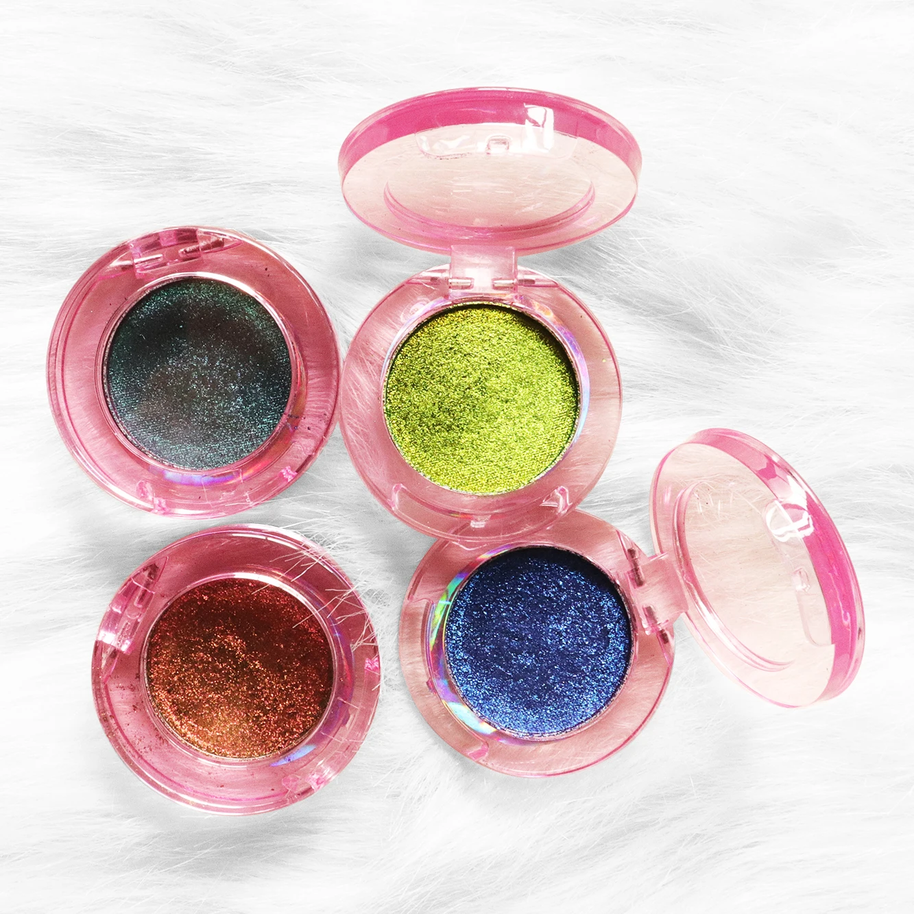 Private Label Eye Shadow Single Custom Chrome Eyeshadow Single Pressed Chameleon Eyeshadow