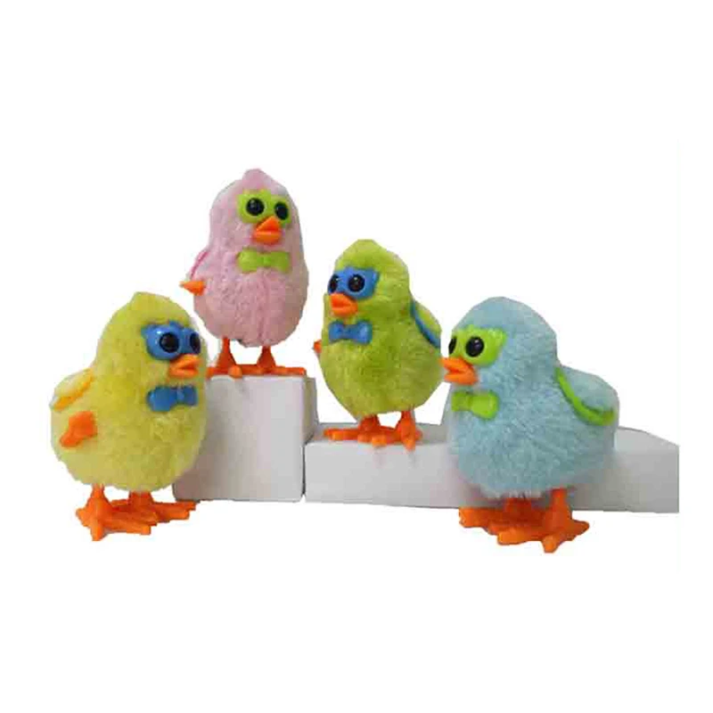 Wholesale Chick Plush Children Wind Up Chicken Toy Plush Toy Chicken Chicken Toy