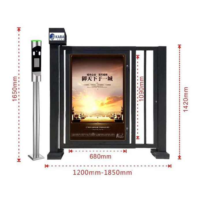 Automatic Gate Advertisement Barrier Gate Access for Community