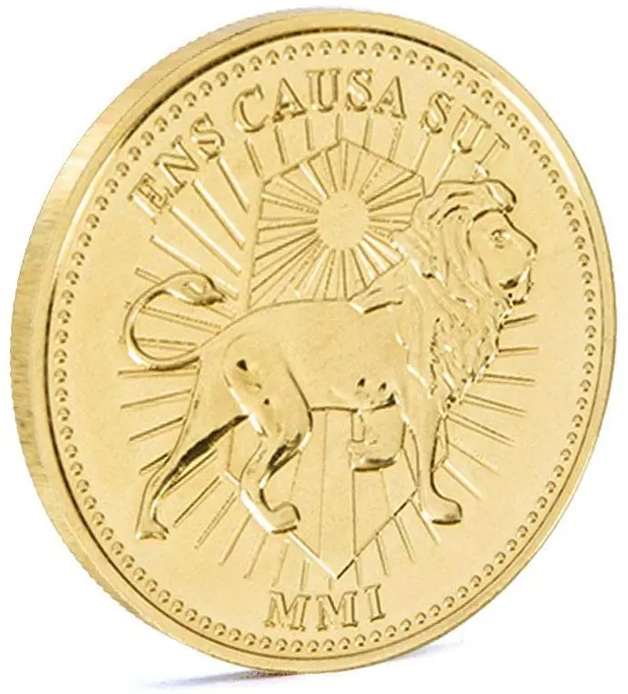 Wholesale high quality hot sale blank coins metal coins gold coin