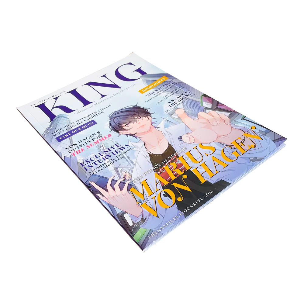 Custom Paperback Manga/Comic Printing Full Color Printing at Low Cost