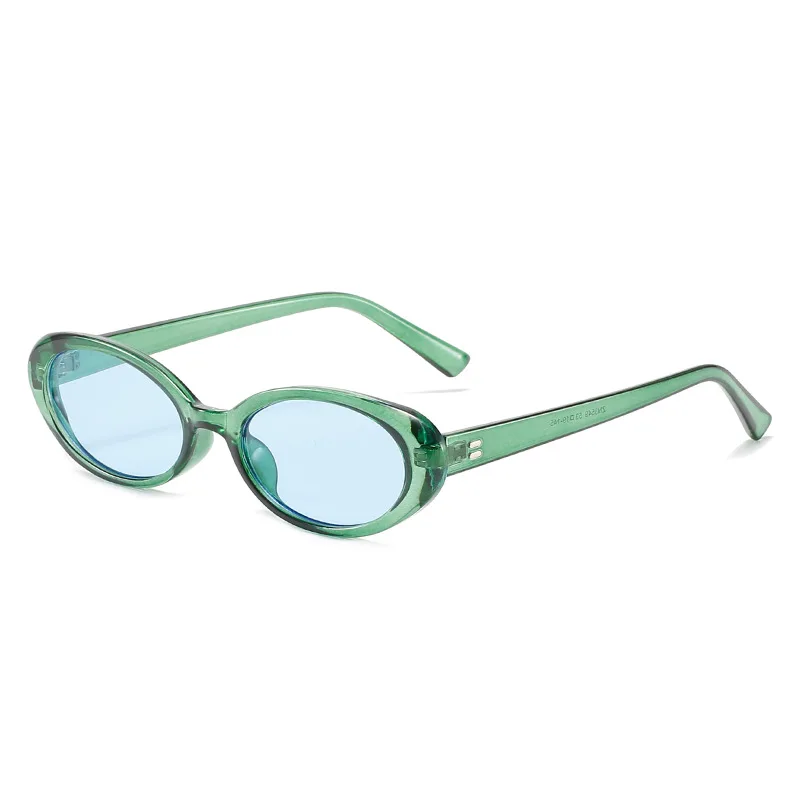 Недорогие солнцезащитные очки в наличии оптом женские маленькие овальные cat 3 uv400 CE