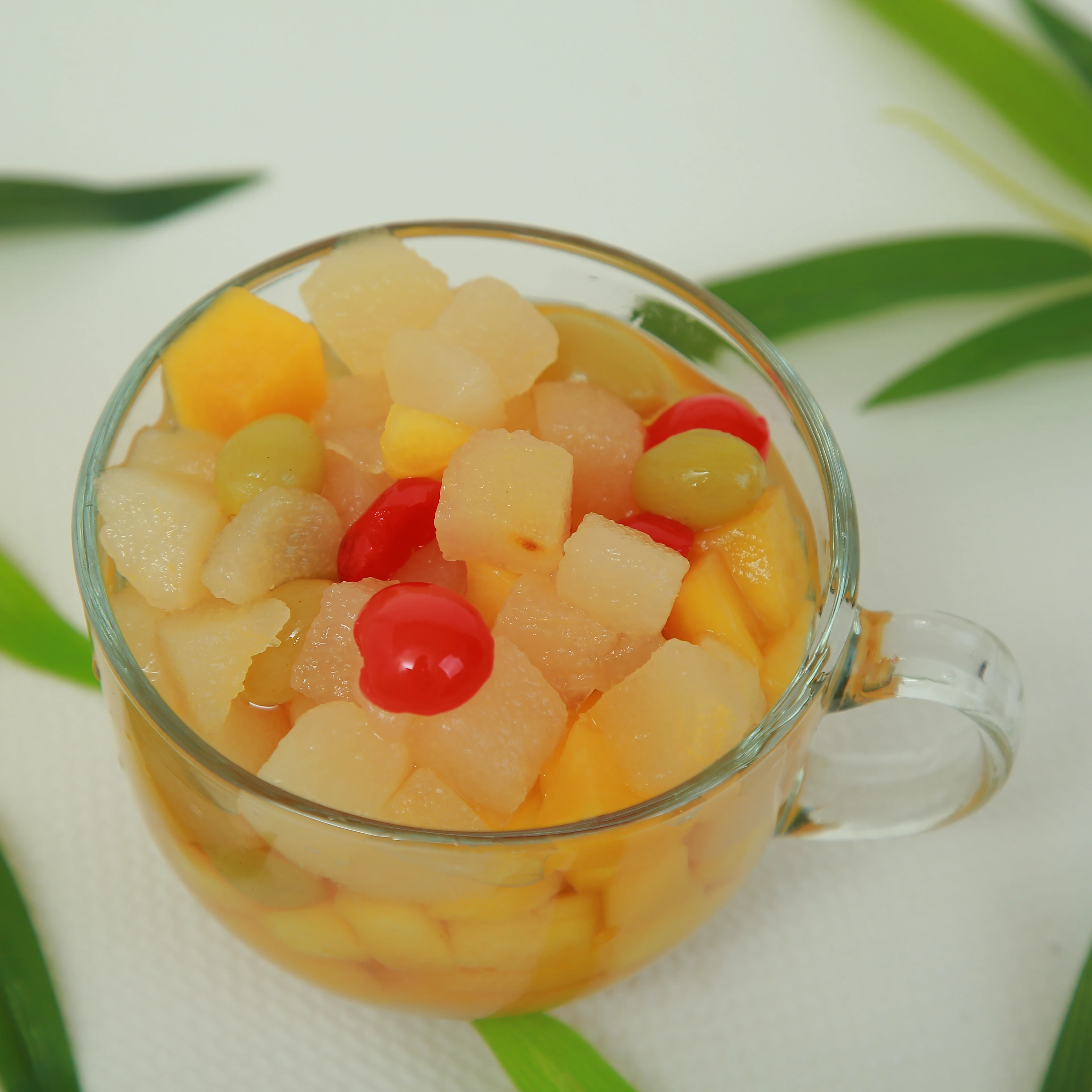 2500 г оптовая продажа свежие вкусные консервированные фруктовые коктейли