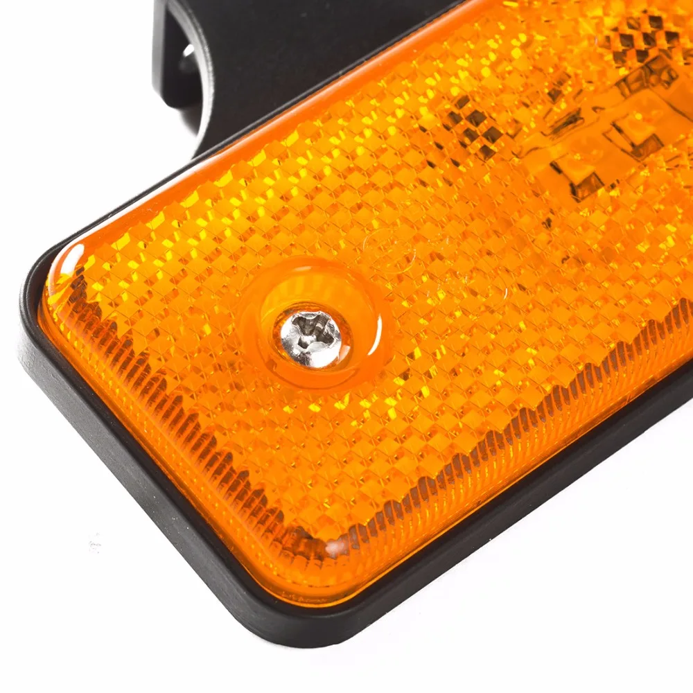 E Mark Approval 12V/24V Front Position Trailer Led Side Marker Light with Mounting Bracket