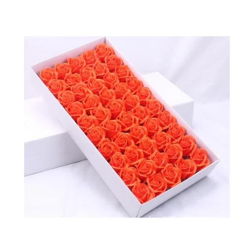 Best selling soap rose flower flori de sapun 50pcs per box for gift decoration