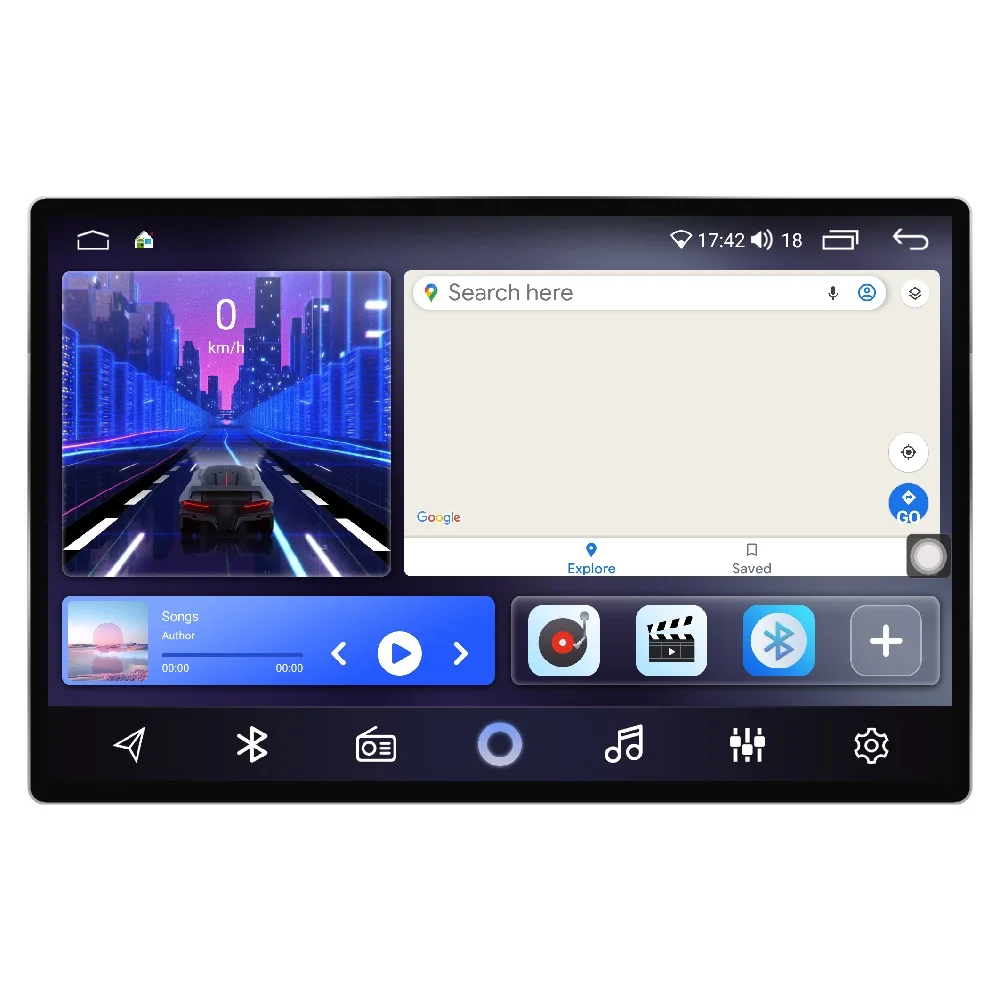 s7, 13.1inch super big screen, 8+256G, 360, car navigation, universal car dvd player for all models