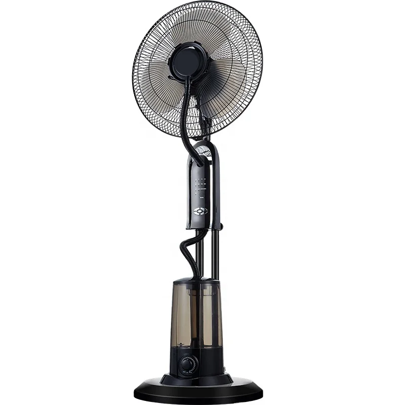 16 Inch Ultrasonic Humidifier, Standing Water Spray 7.5, Hours Timer Atomizer  Mist Fan/