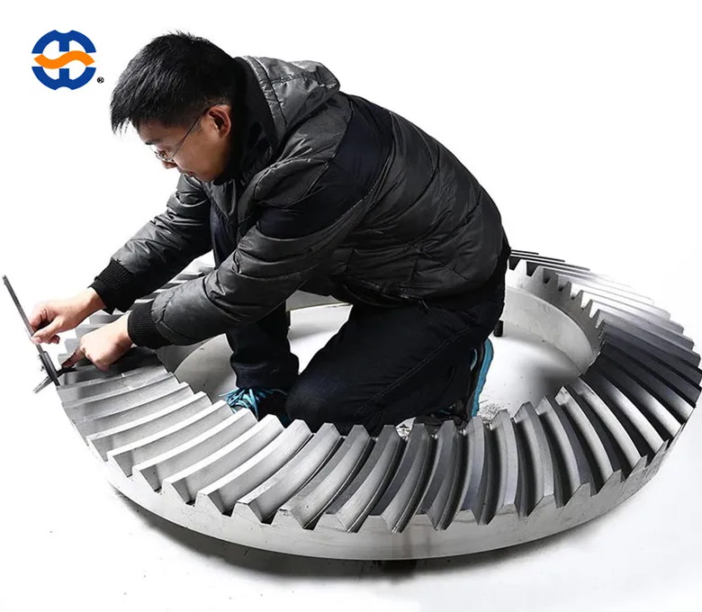 Rotary Table Gleason Spiral Bevel Gear