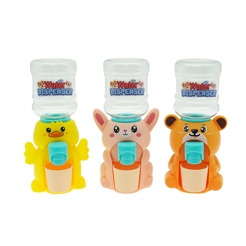 Cartoon Animals Water Dispenser 9 Models Mixed Plastic Drinks Dispenser With Drinking Cup Gift For Kids Candy Toys