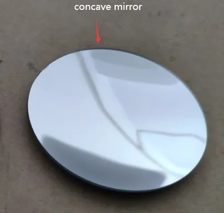 Customized size plastic acrylic concave mirrors