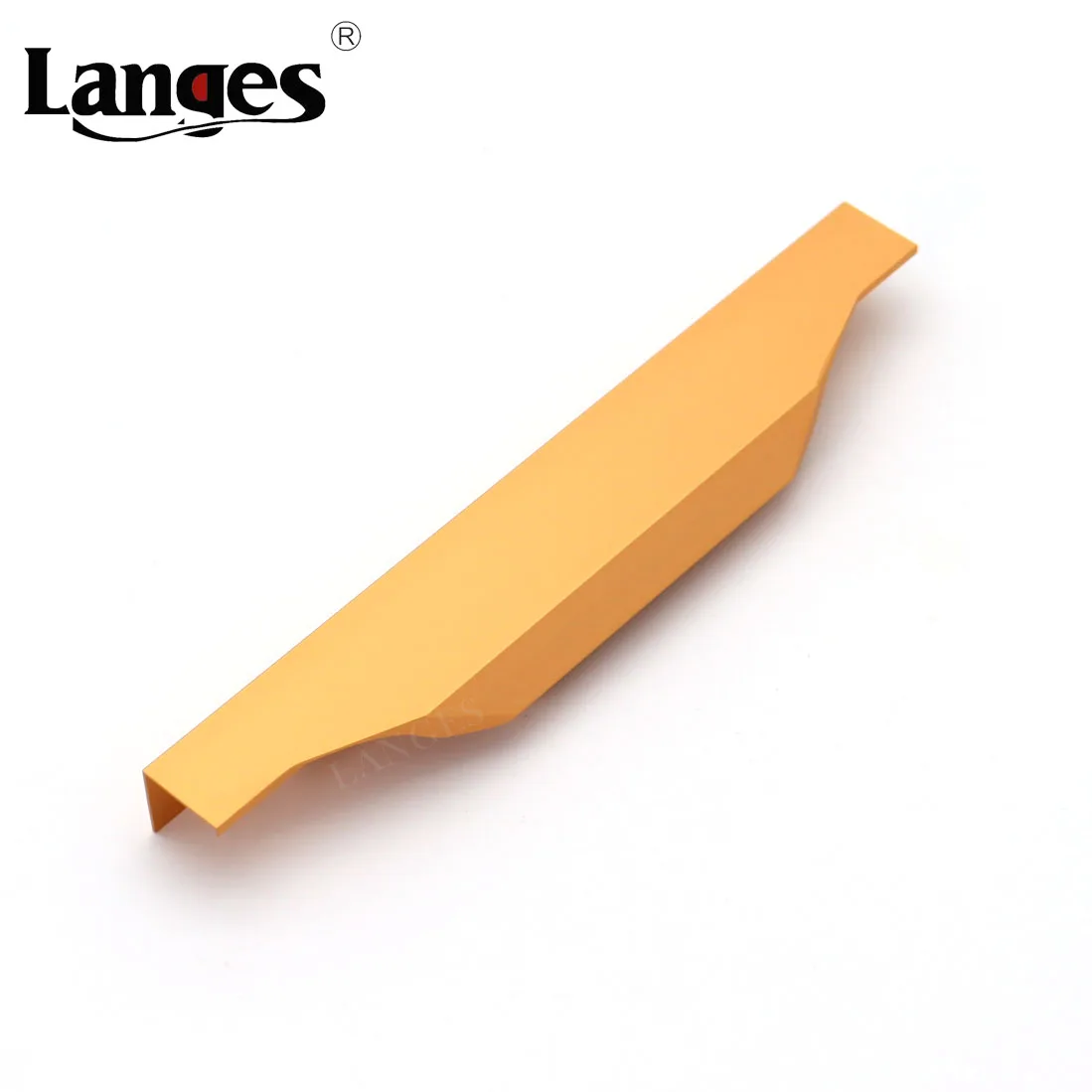 Поо кухонная гардеробная шкафчик дверь шкафа алюминиевый профиль щетка золотой скрытый трапециевидный край ручки