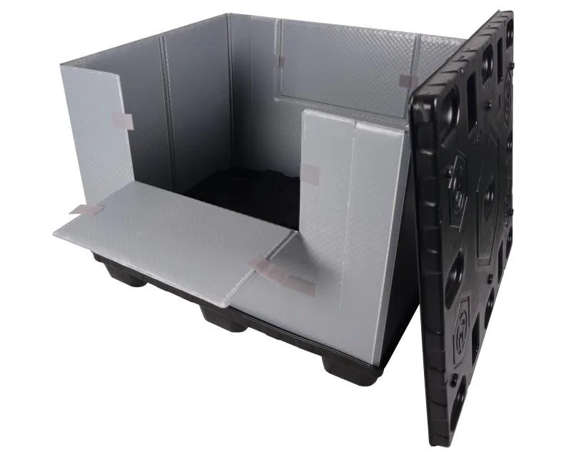 New Recyclable Collapsible Storage Foldable Plastic Palletheavy Duty Pallet Box For Warehouse