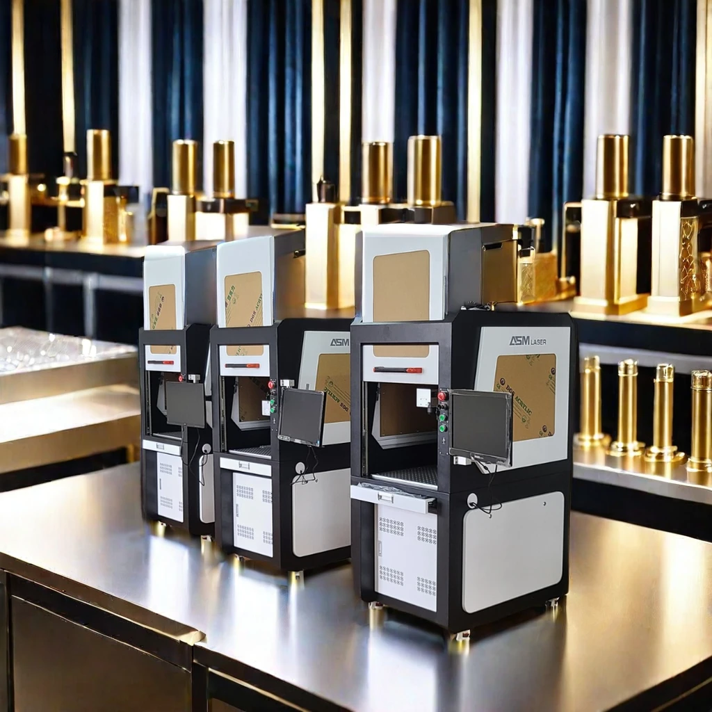 3D UV Fiber Laser Engraver 30W Power Metal Laser Marking Machine for Jewelry Gold/Silver Rings Cutting