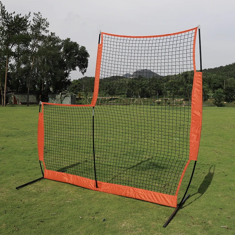 7*7 L screen baseball net Practice Equipment Lightweight Portable softball baseball batting net