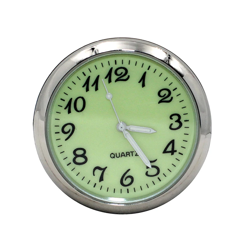 Car Decoration Electronic Car Clock Car Watch Interior Decoration Stick Clock Accessories Christmas Gift Decoration